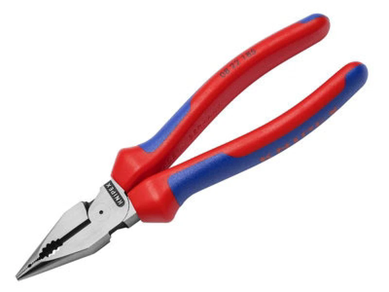 Image of Knipex 0822185 Needle-Nose Combination Pliers 185mm