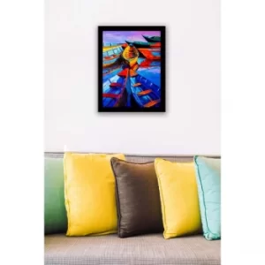 Image of SC0169 Multicolor Decorative Framed MDF Painting