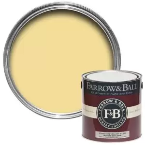 Image of Farrow & Ball Modern Dayroom Yellow No. 233 Matt Emulsion Paint, 2.5L