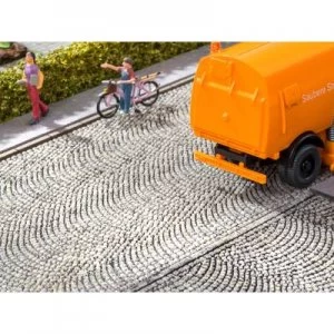 Image of NOCH 60312 H0 Cobblestone pavement (L x W) 500 mm x 75 mm