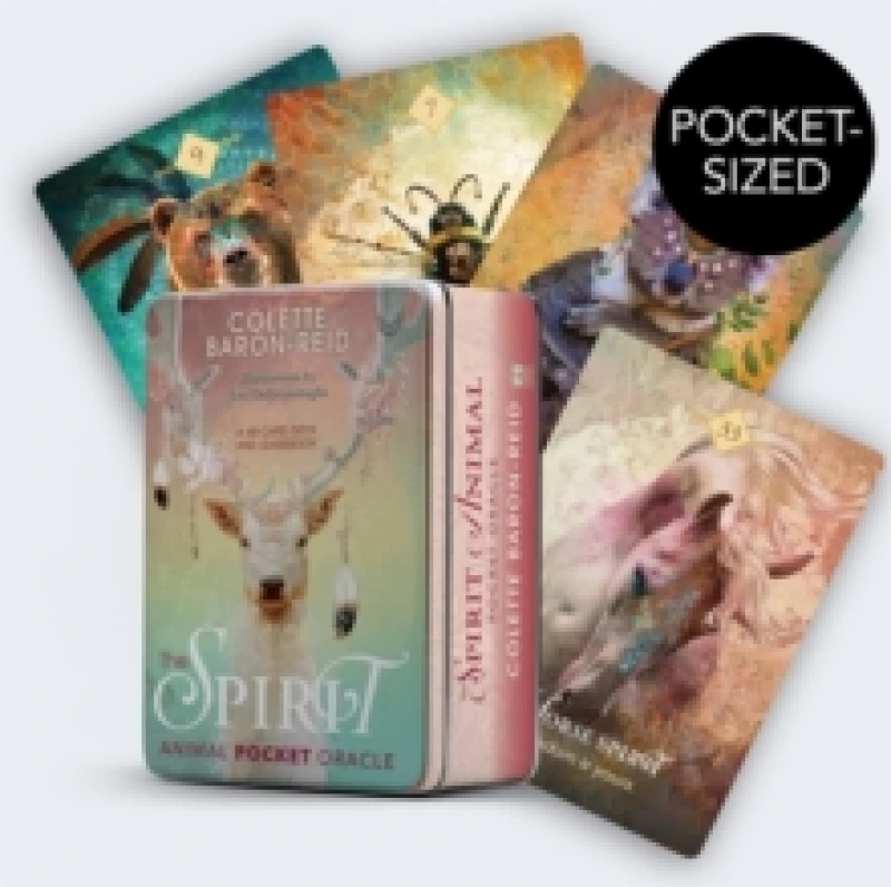 Image of The Spirit Animal Pocket Oracle : A 68-Card Deck - Animal Spirit Cards with Guidebook Cards