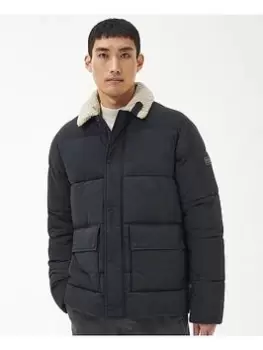 Image of Barbour International Auther Deck Padded Jacket - Black Size M Men