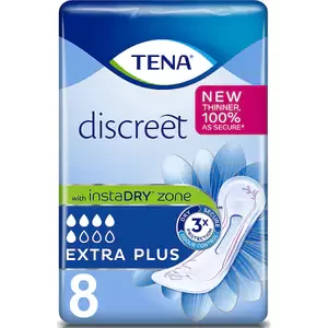 image of Tena Lady Extra Plus Pads 8 pack