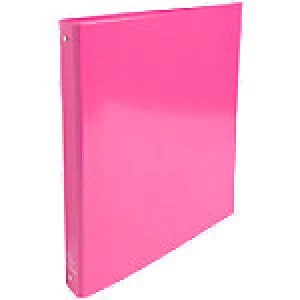 Image of Exacompta Ring Binder 4 ring 30 mm Polypropylene A4 Pink