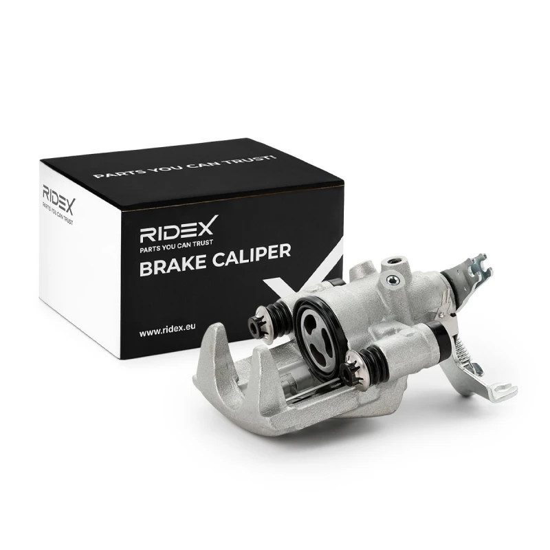 Image of RIDEX 78B3351 Brake caliper Grey Cast Iron Brake Caliper (78)