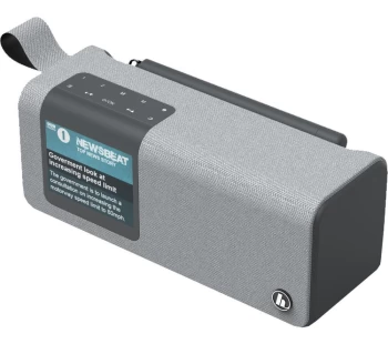 Image of HAMA DR200BT Portable DAB Bluetooth Radio - Grey