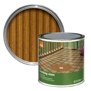 Image of Colours Medium oak Matt Decking stain 2.5L
