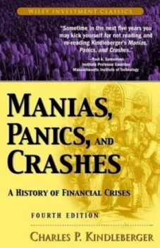 Image of Manias Panics and Crashes by Charles P. Kindleberger Paperback
