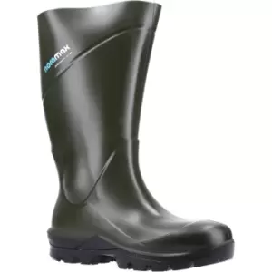 Image of Nora Max Unisex Adult Pro S5 PU Safety Boots (10 UK) (Green)