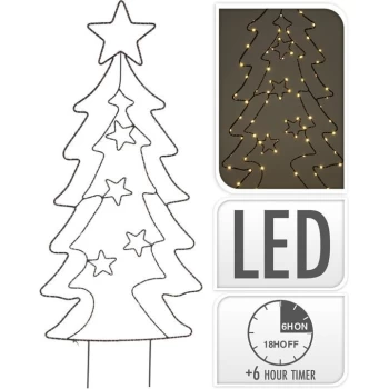 Image of The Spirit Of Christmas Xmas Garden Stick 14 - Tree