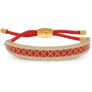 image of Agama Sparkle Red & Gold Friendship Bangle