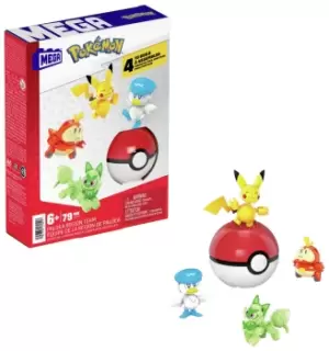 image of Mega Pokemon Building Set - Paldea Region Team