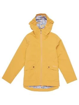 Image of Barbour Girls Armeria Jacket - Mustard, Mustard, Size 14-15 Years, Women