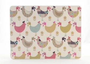 Image of Denby Cockerel and Hens Placemats Set of 6