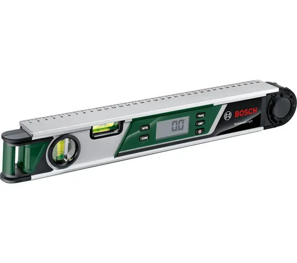 Image of Bosch UniversalAngle Cordless Angle Measurer - Green & Silver 4059952648224