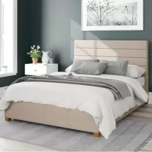 Image of Kelly Malham Weave Ottoman Bed Frame Cream