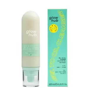 Glow Hub Calm and Soothe Gel to Oil Cleanser 120ml