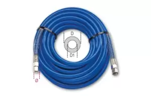 Image of Beta Tools 1915D 9m Braided Polyurethane Hose ID: 11mm Gas: 3/8" 019150018