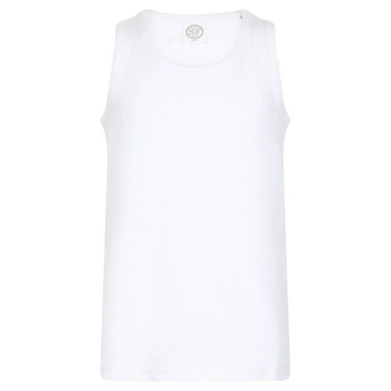 Image of Sf Feel Good boys's Children's vest in White