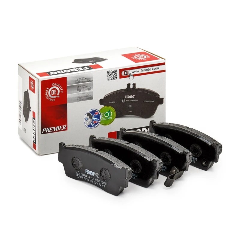 Image of FERODO Brake pad set FERODO FDB712