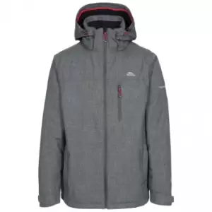 image of Trespass Mens Fyfinn Padded Waterproof Jacket (M) (Dark Grey)