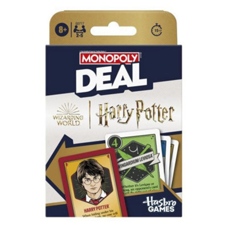 Image of Hasbro Monopoly Deal Harry Potter - Brand New And Sealed
