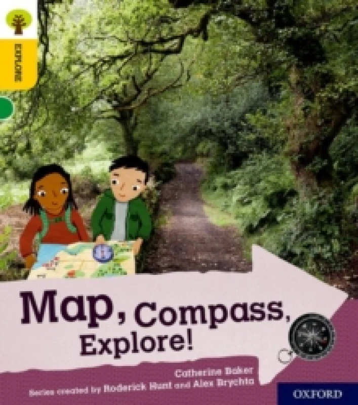 Image of Catherine Baker Oxford Reading Tree Explore with Biff, Chip and Kipper: Oxford Level 5: Map, Compass, Explore! Book Multi unisex