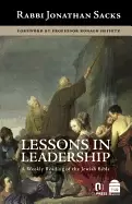 Image of lessons in leadership a weekly reading of the jewish bible