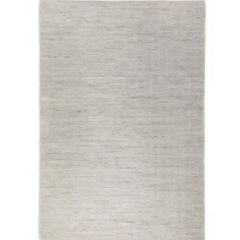 Image of THE RUGS Handloom Jute Rug Dhaka Natural Jute Wool Cotton Woven Rug in White Size: 120cm x 170cm White Unisex 120cm x 170 cm
