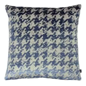 Image of Ashley Wilde Nevado Polyester Filled Cushion Viscose Polyester Indigo/Royal