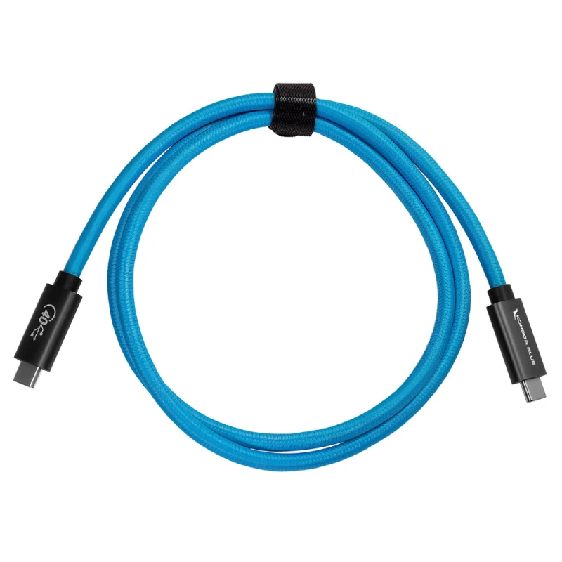 Image of Kondor Blue Thunderbolt 4 USB 4.0 Type C Cable Blazing 40G Sp