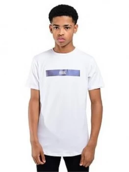 Image of Rascal Distorted Box Logo T-Shirt - White