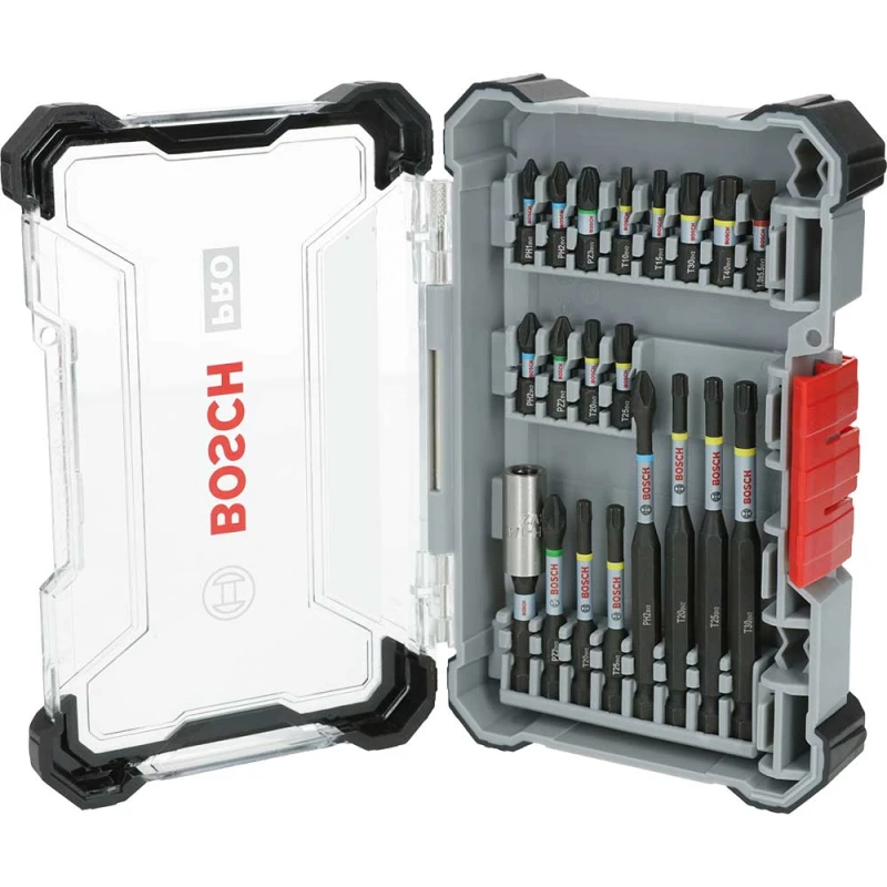 Image of Bosch PRO 20 Piece Impact Screwdriver Bit Set 2608521U74