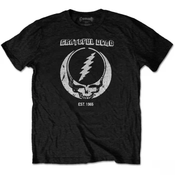 image of Grateful Dead - Est. 1965 Unisex Small Eco-T-Shirt - Black