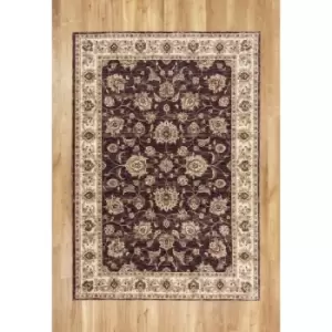 Image of Mastercraft Alhambra Rug - 6992A - Dark Blue - 240x330cm, Cotton - Red
