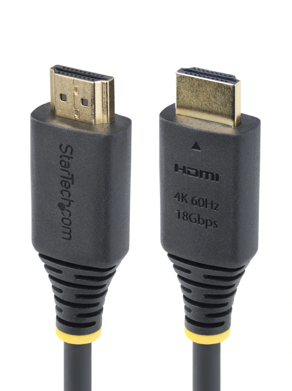 Image of StarTech.com 8ft (2.4m) Premium Certified High Speed HDMI Cable. 4K 60