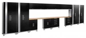 Image of Performance 2.0 Black 16 piece Garage Set