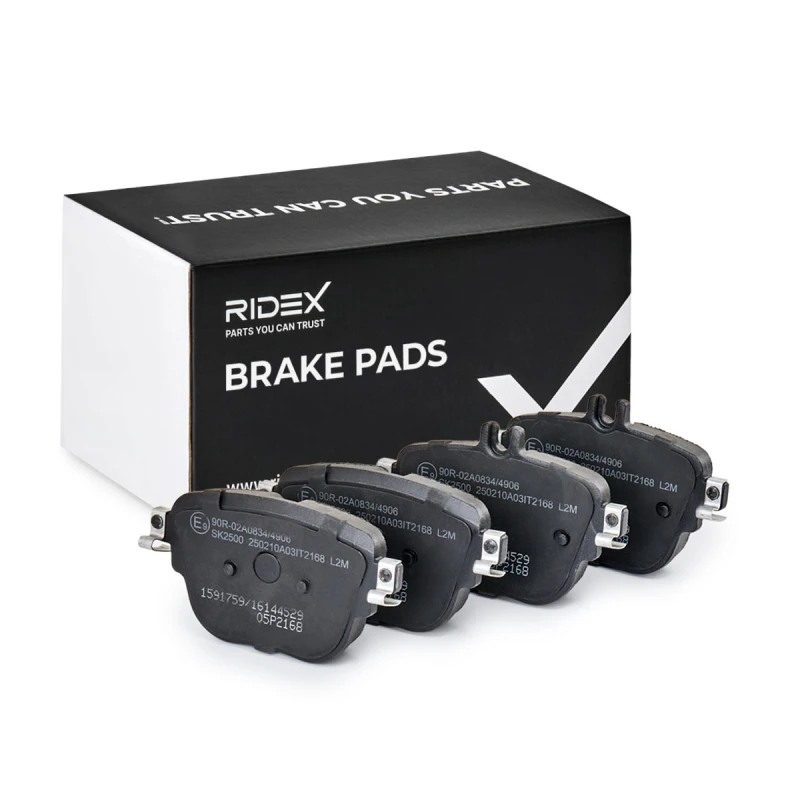 Image of RIDEX Brake pad set RIDEX 402B1429