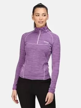 Image of Regatta Yonder Fleece - Dark Purple, Dark Purple, Size 26, Women