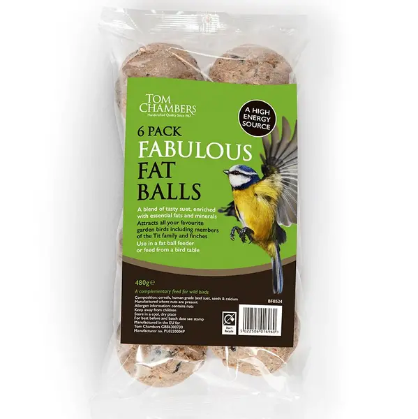 image of Tom Chambers Fat Balls Bird Food 10Pcs