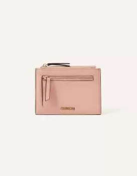 Image of Accessorize Womens Large Zip Card Holder, Size: 11x14cm