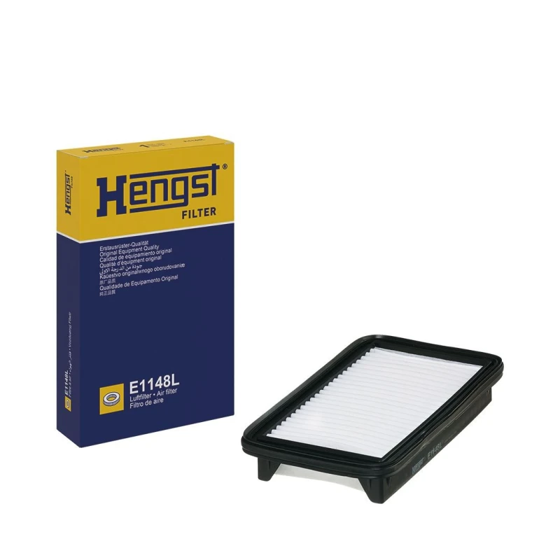 Image of HENGST FILTER E1148L Air filter Filter Insert Air Filter (8)