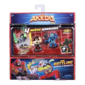 image of Akedo Ultimate Arcade Warrior Collector Pack Mini Figures (Wave 1)