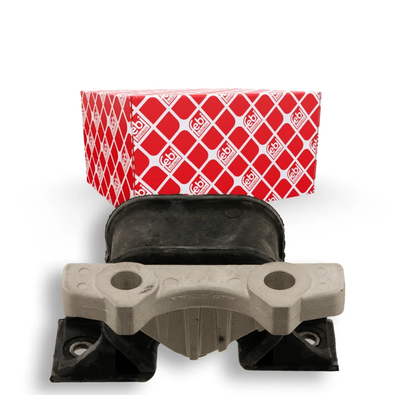 Image of FEBI BILSTEIN 30053 Engine mount Right Front, Rubber-Metal Mount Elastomer, Cast Aluminium Engine Mounting (247)