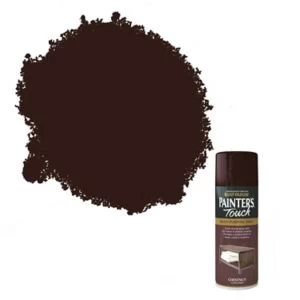 image of Rust-Oleum Painter's touch Chestnut Gloss Multi-surface Decorative spray Paint 400ml