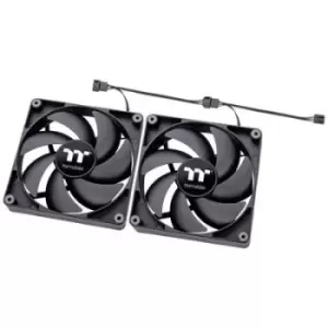 Thermaltake CT140 PC Cooling Fan Computer case Air cooler 14cm Black