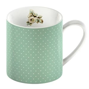 image of Creative Tops Katie Alice Cottage Flower Spot Mug - Green