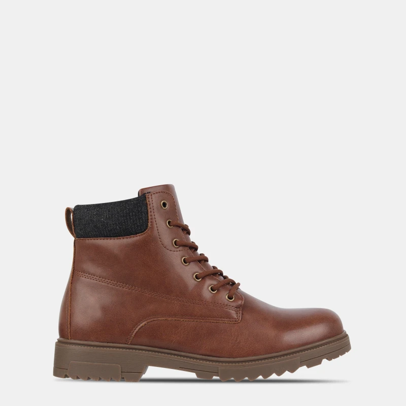 Image of Deakins Mens Hiker Rugged Boots Brown male 7 (41)
