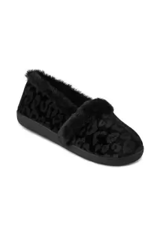 Image of Velour Full Back Slipper
