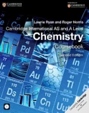 Image of cambridge international as and a level chemistry coursebook with cd rom